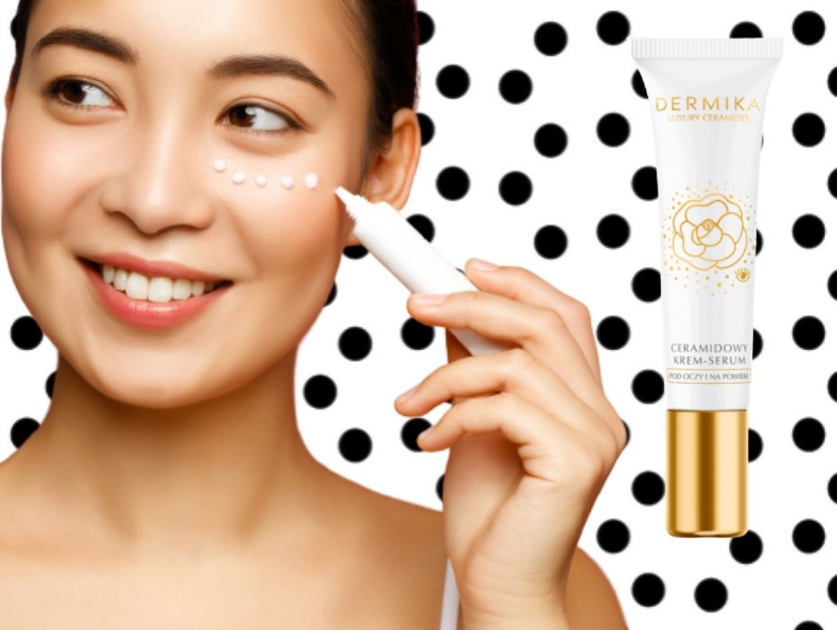 serum pod oczy Dermika Luxury Ceramides