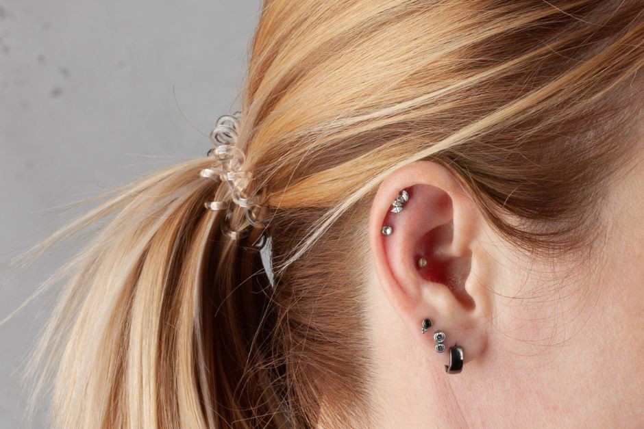 Piercing ucha