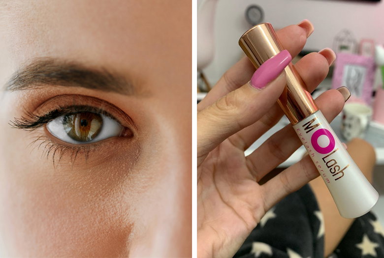 serum wydłużające rzęsy MoLash składniki działanie cena Rossmann