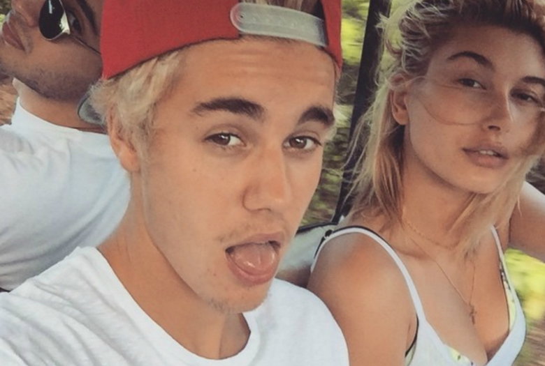 Justin Bieber z dziewczyną
