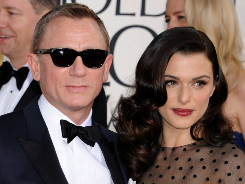 Daniel Craig z żoną Rachel Weisz