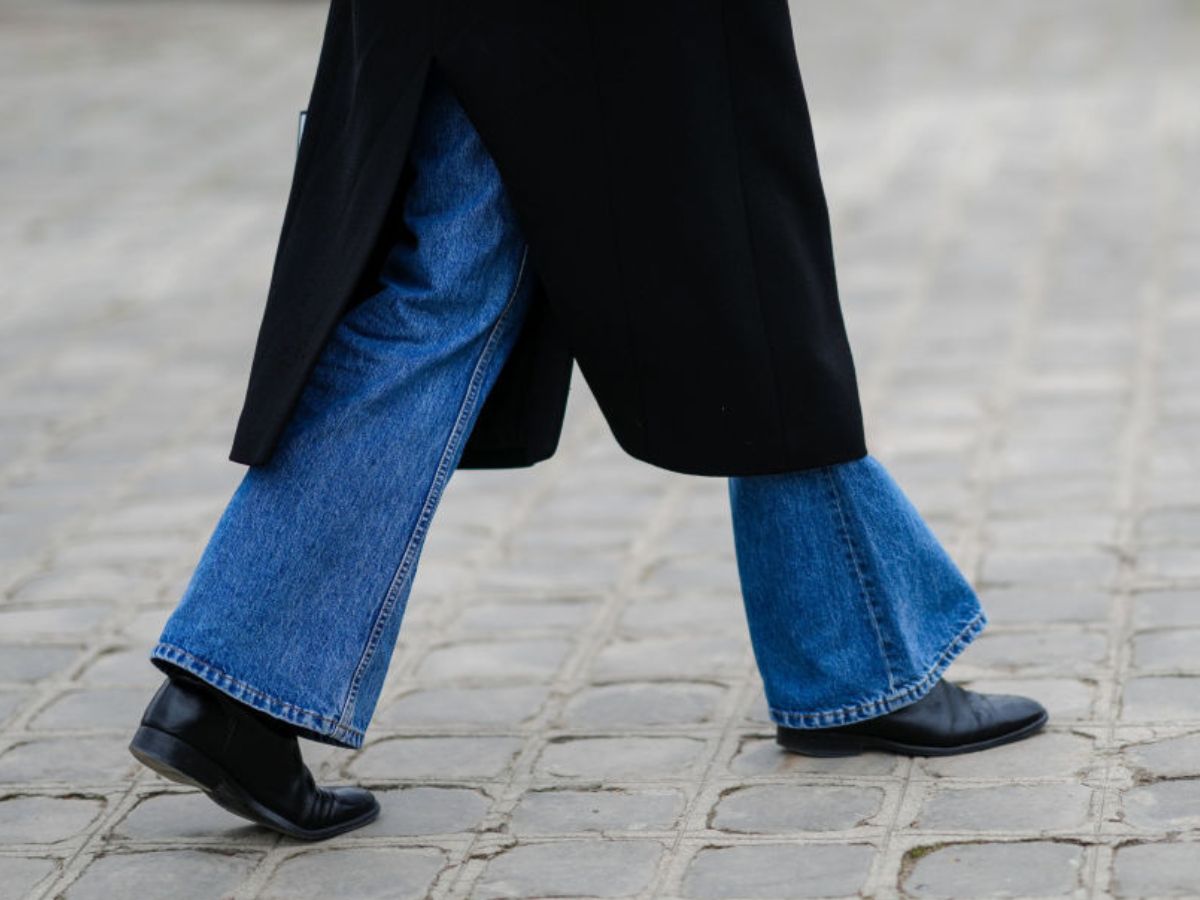 jeansy wide leg z Zary