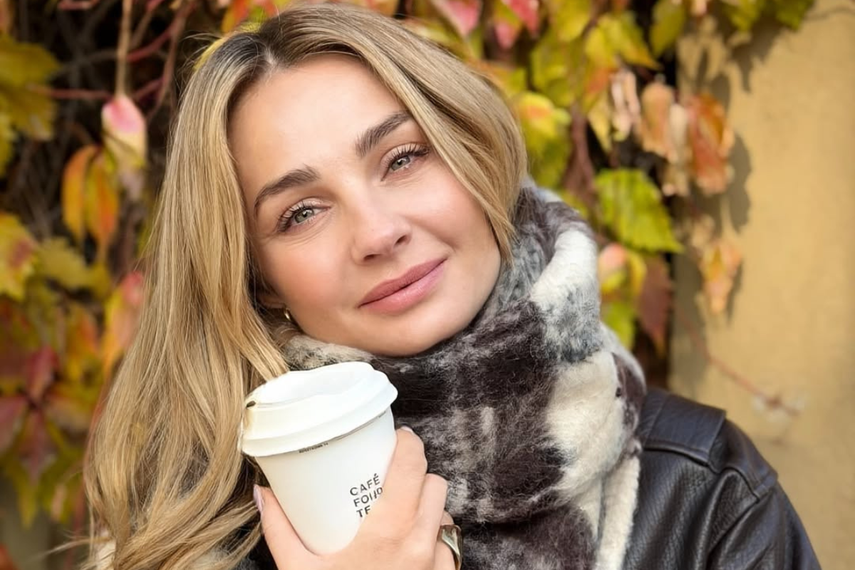 Małgorzata Socha nosi nordycki sweter na zimę 2025 z Pepco