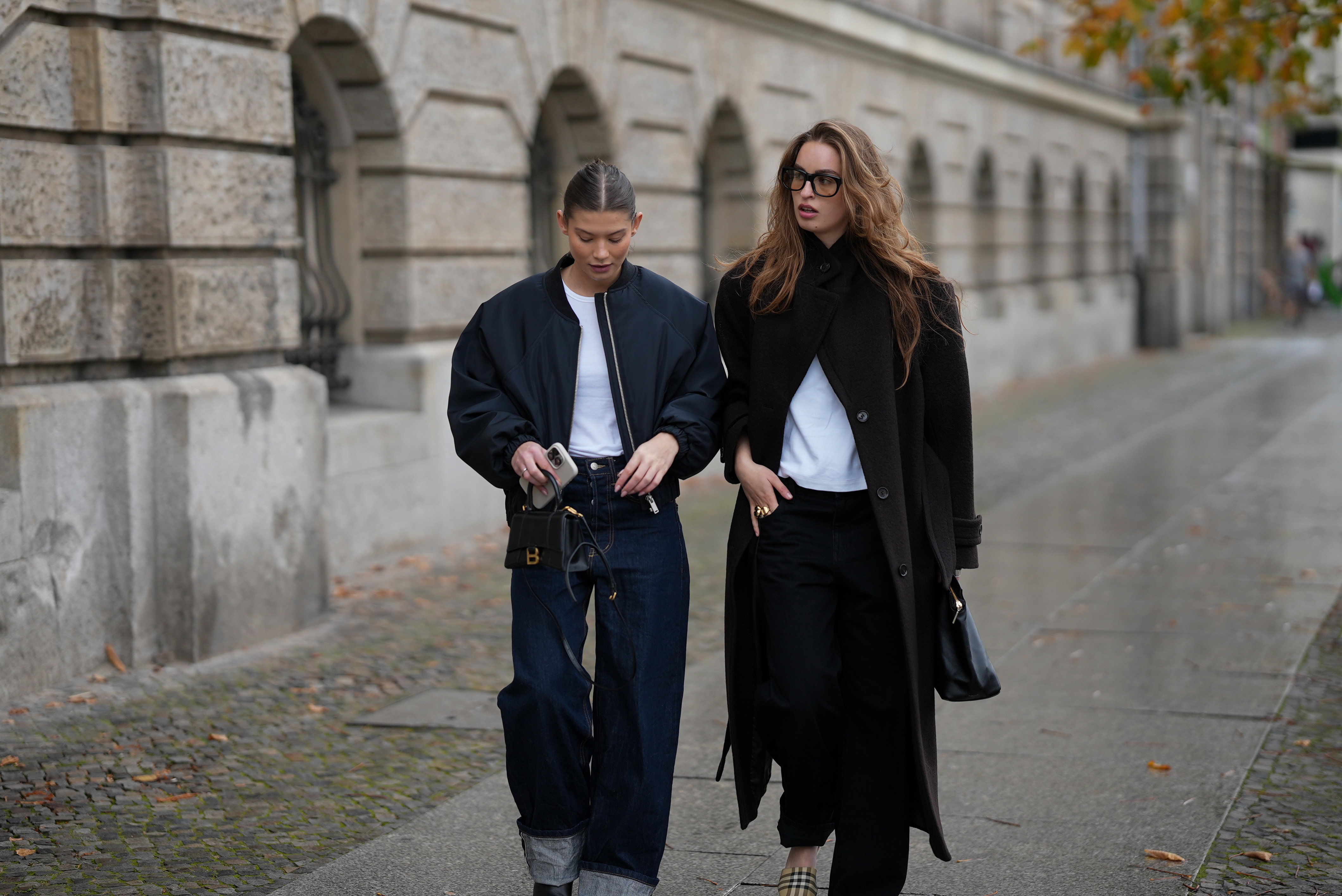 Cuffed wide jeans to hit Paryżąnek na zimę 2025/26