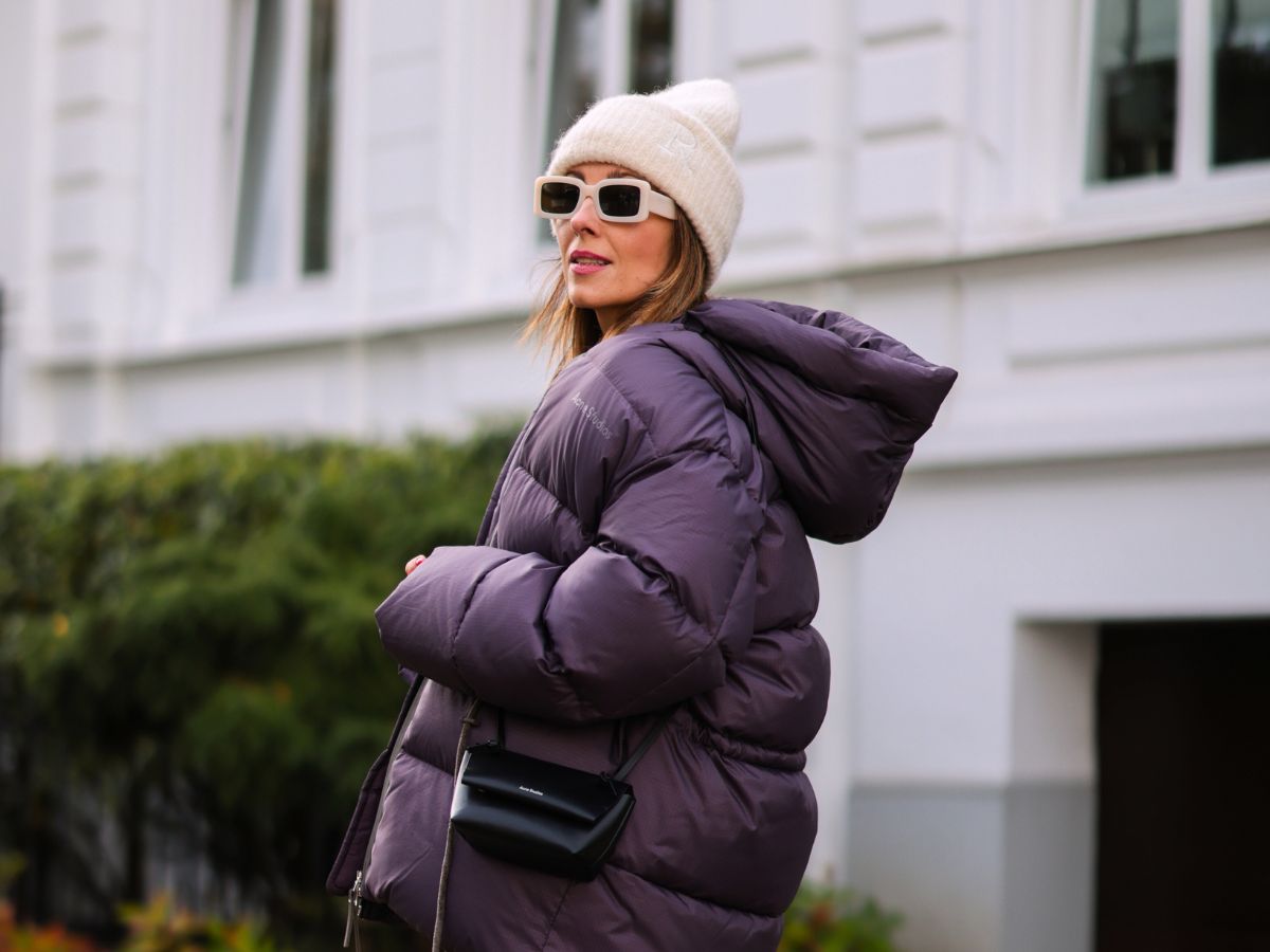 aroniowa puffer jacket