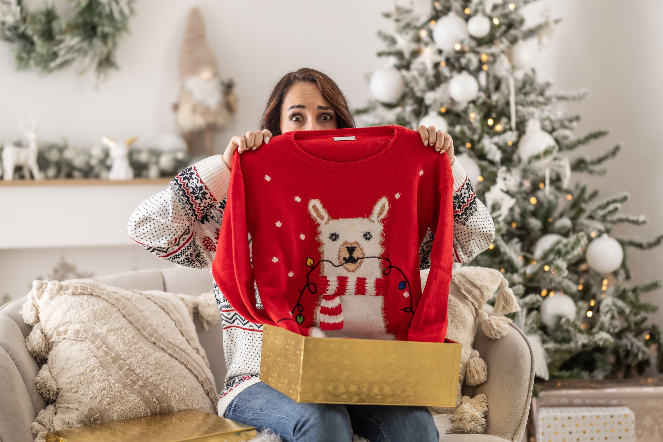 Sweter świąteczny