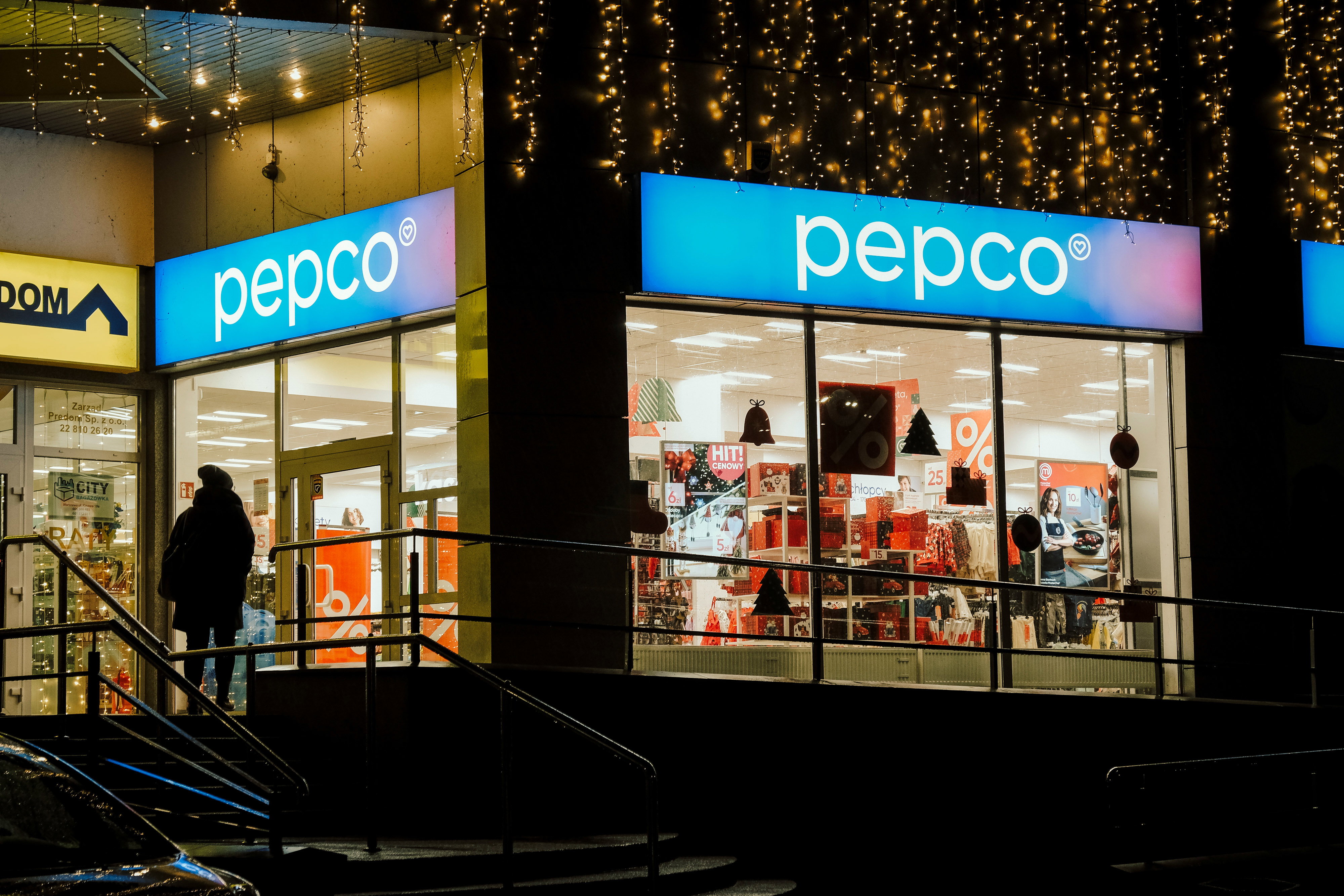 świąteczna sukienka w Pepco