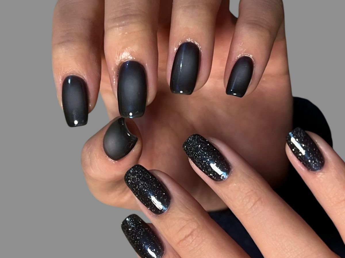 kawiorowe paznokcie