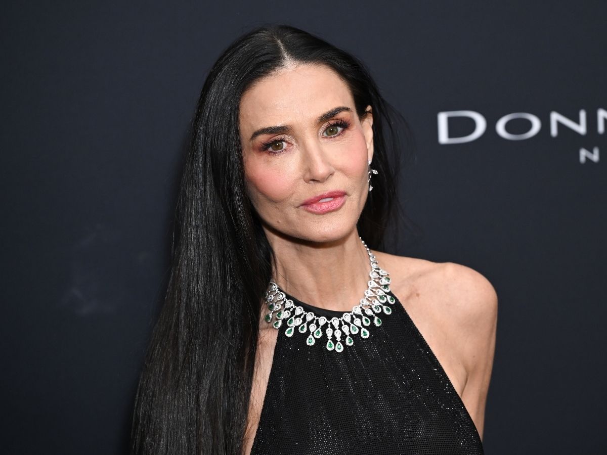 sekret pięknych włosów Demi Moore