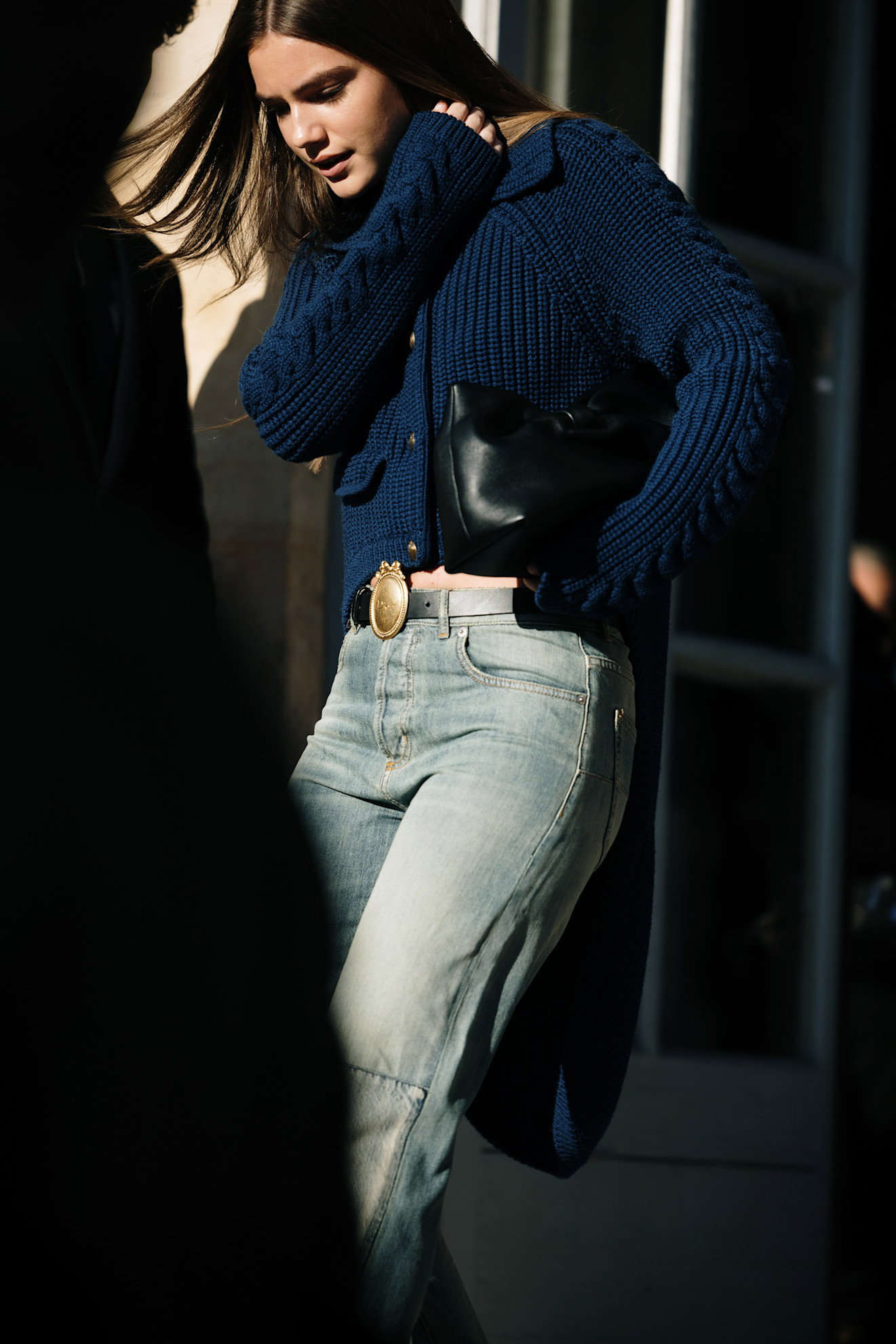 Modny kaszmirowy sweter