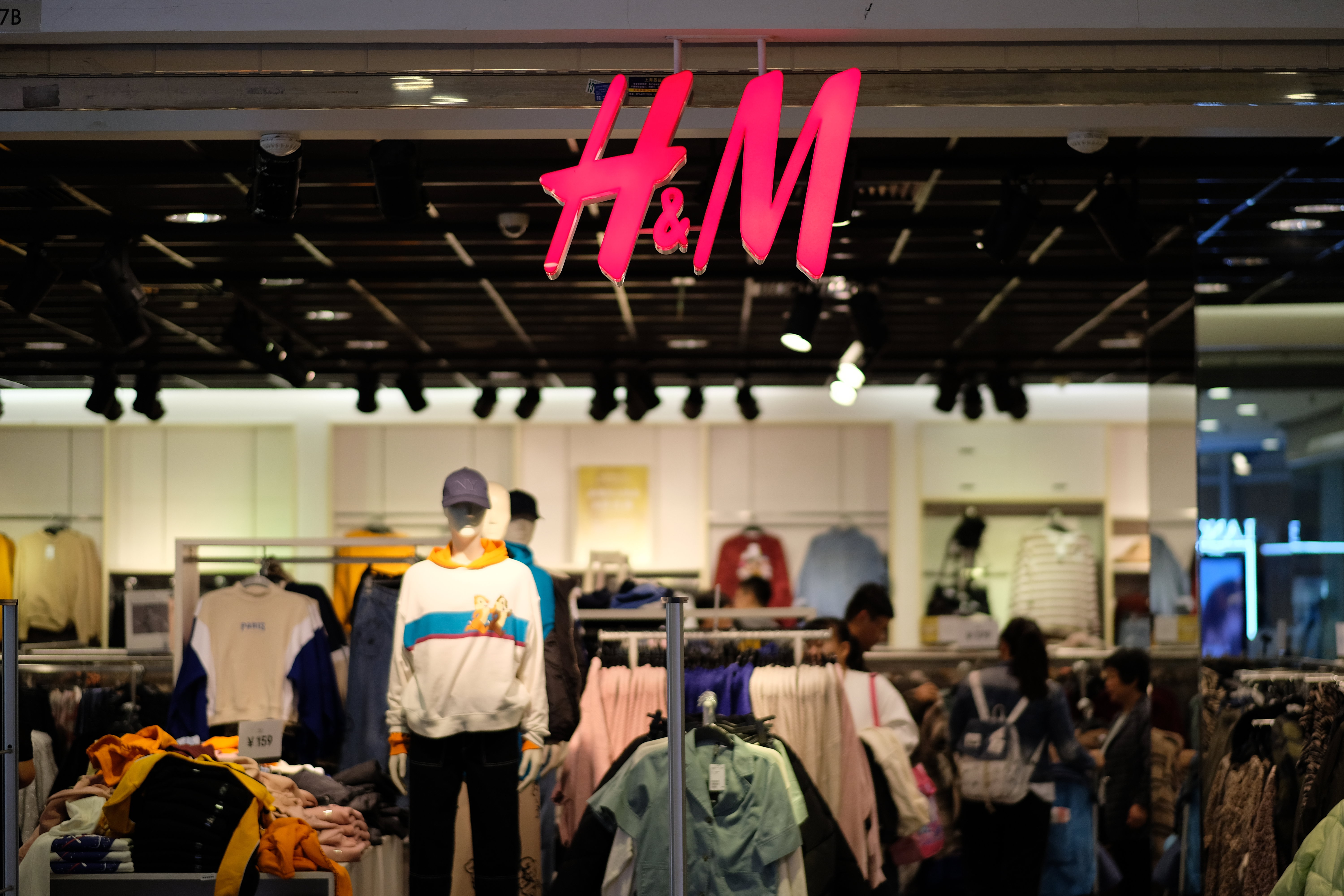 Pencil jeans z H&amp;M
