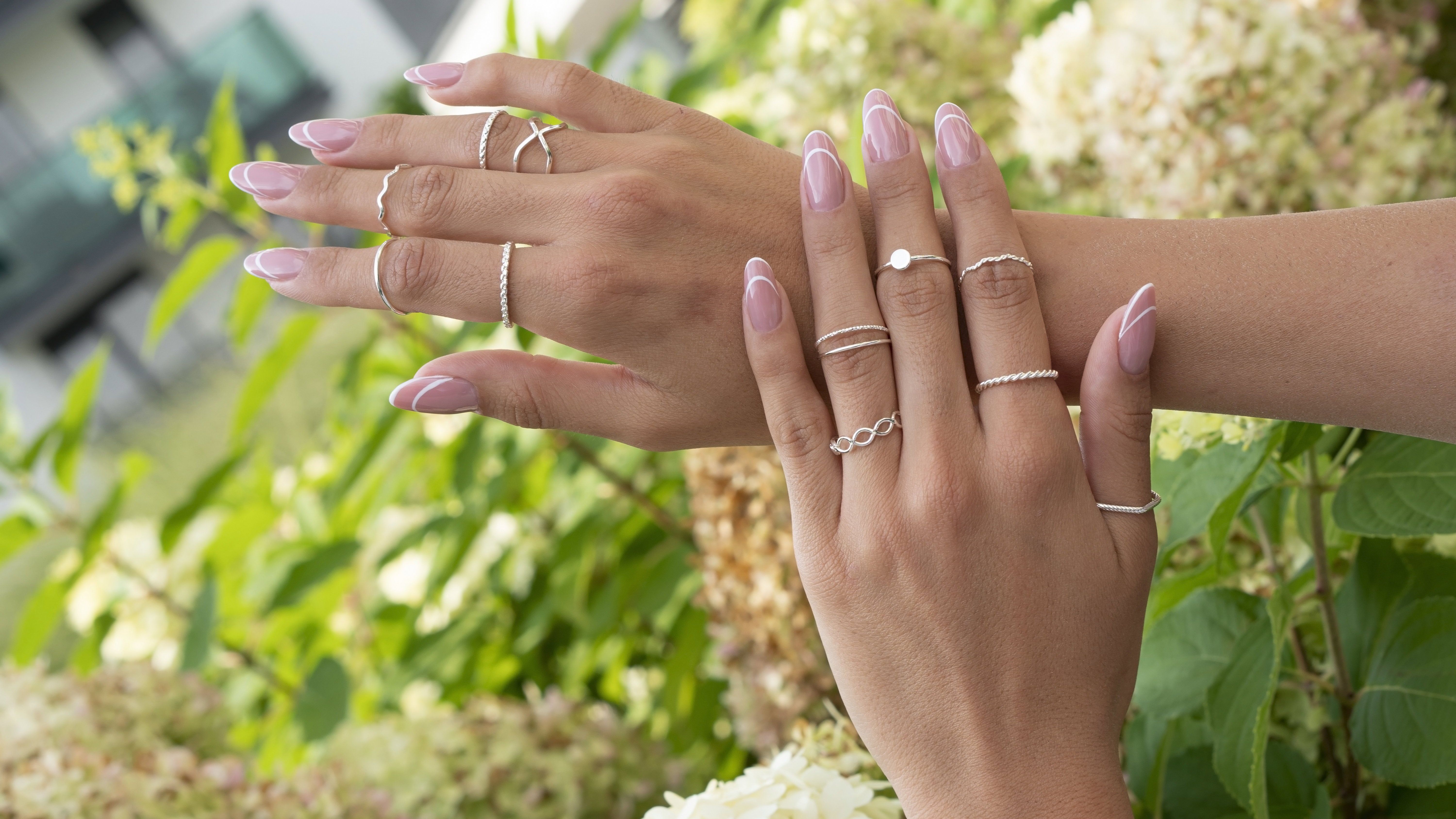 double french manicure