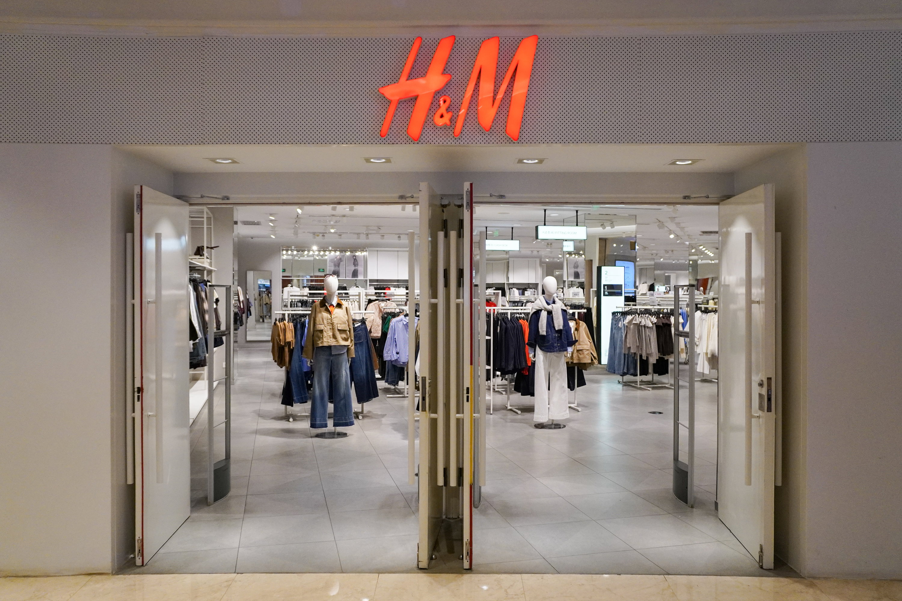 Jeansowa sukienka w H&amp;M