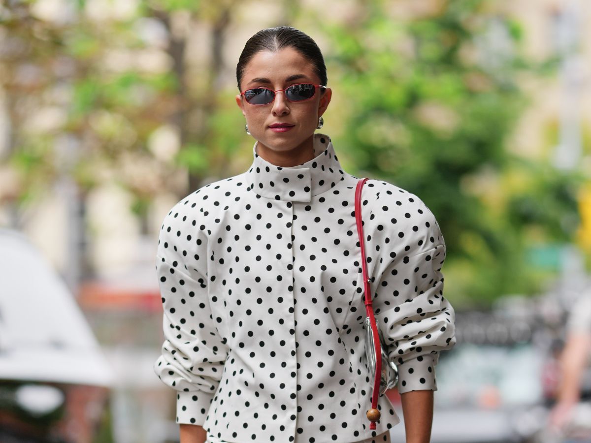 polka dot jacket
