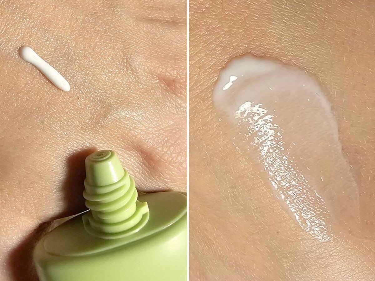 The Saem Krem SPF 50+ PA++++ Jeju Fresh Aloe real photo i recenzja