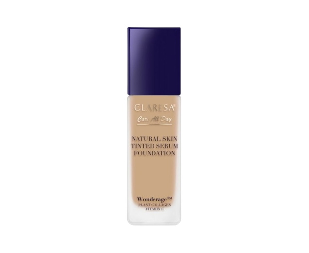 claresa natural skin tinted serum foundation