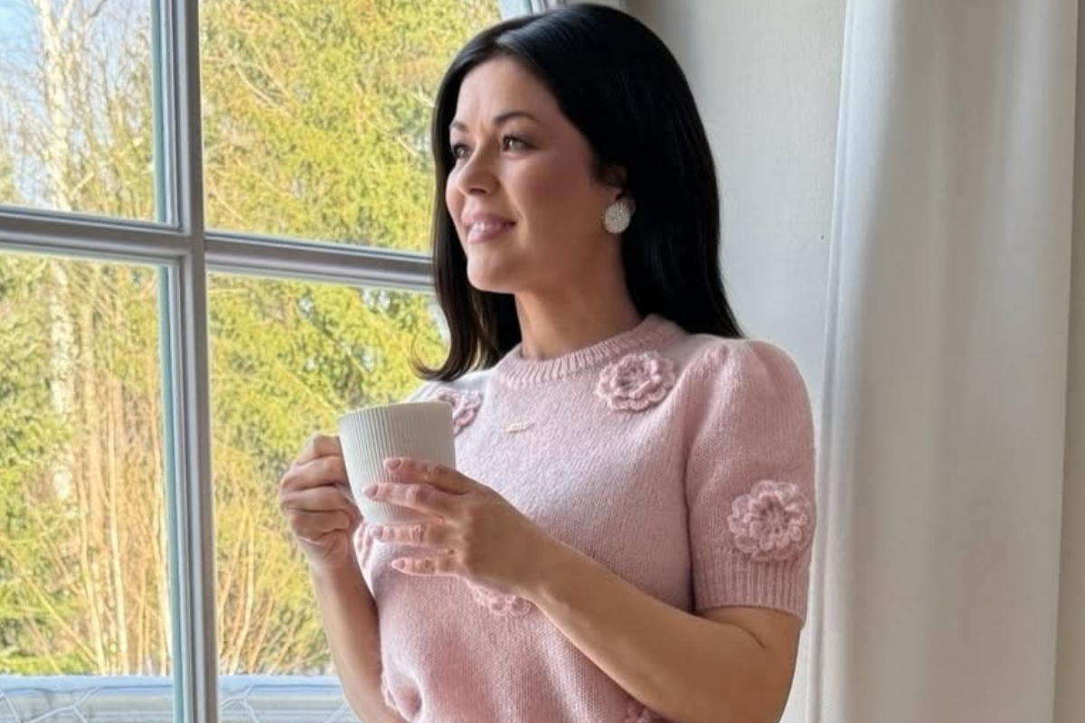 Katarzyna Cichopek w modnej stylizacji na Wielkanoc