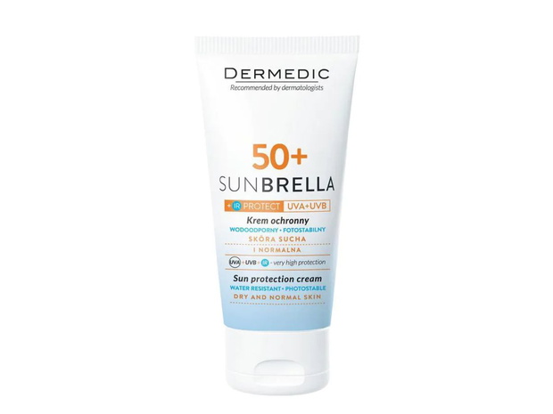 Krem ochronny skóra z problemami naczyniowymi SPF 50+ Dermedic Sunbrella