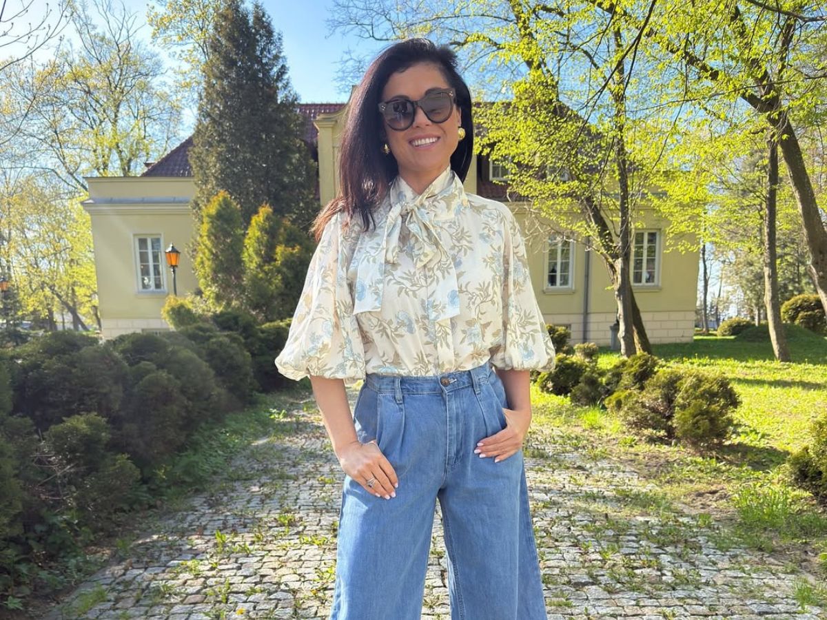 Reserved wyprzedaje jeansy z falbanką w stylu Kasi Cichopek. 8 dyszek i wyglądasz jak gwiazda!