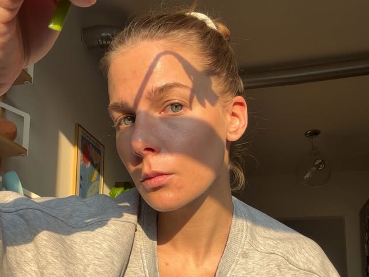 Marta Wierzbicka lansuje letnią bomberkę w odcieniu chałwy