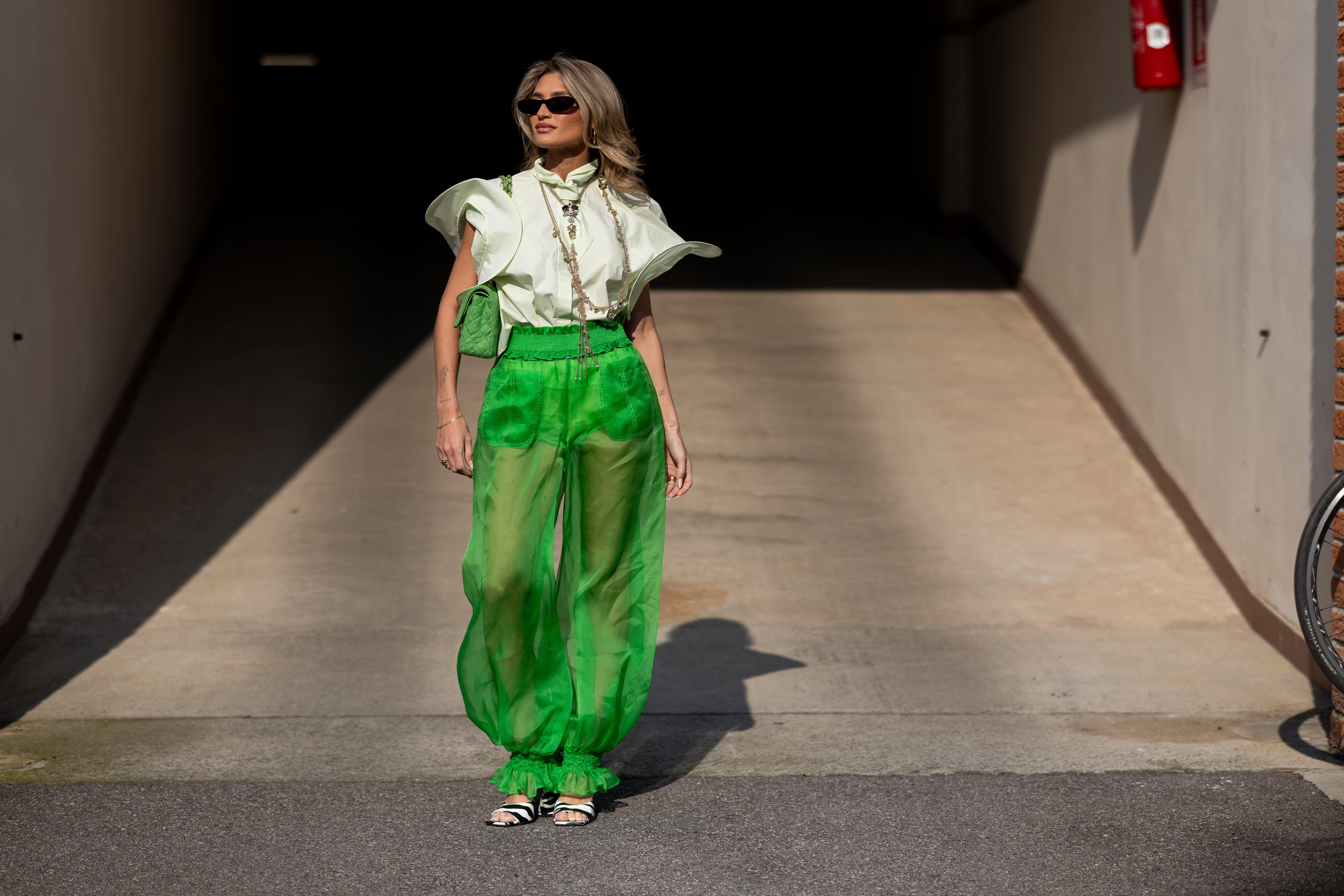 Taffeta pants na lato 2026