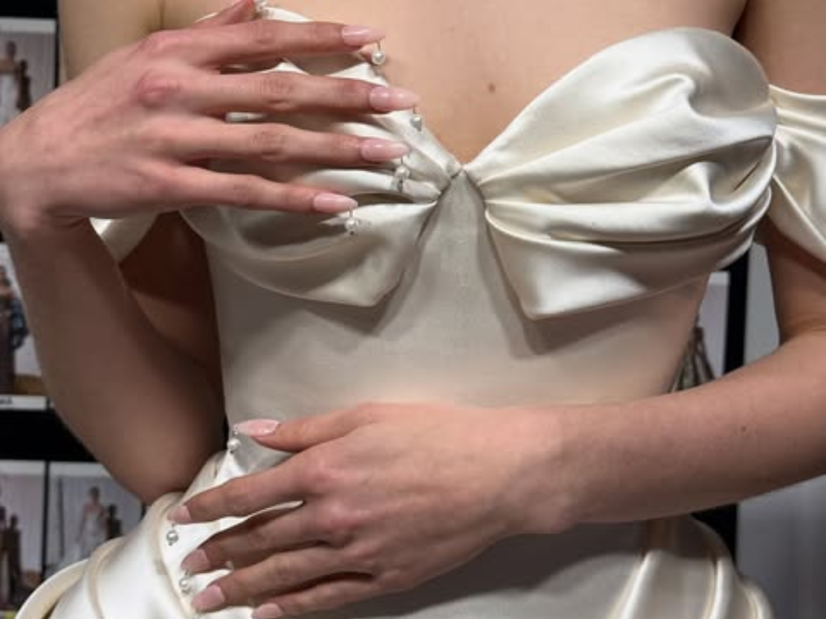 soft french nails