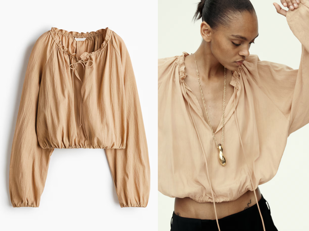 TOp z H&amp;M do biura na upały