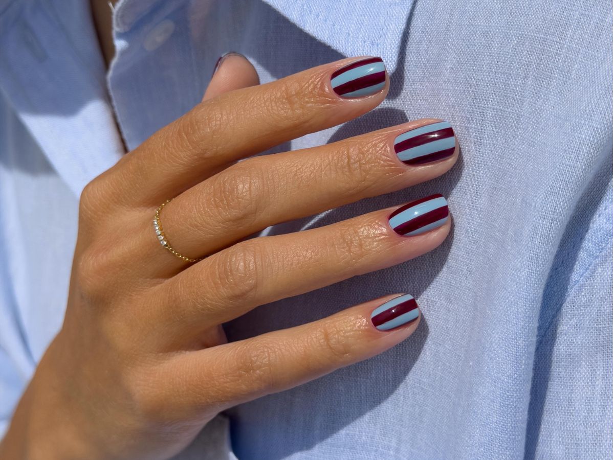 trendy manicure na sierpień 2026