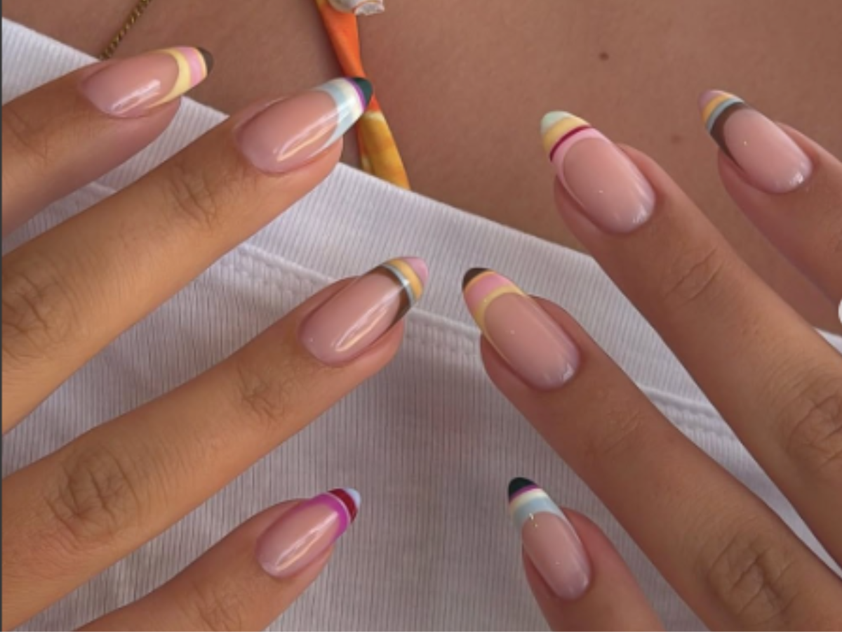Tea party nails