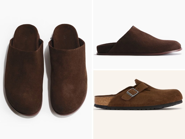Klapki mule H&amp;M / Birkenstock Boston