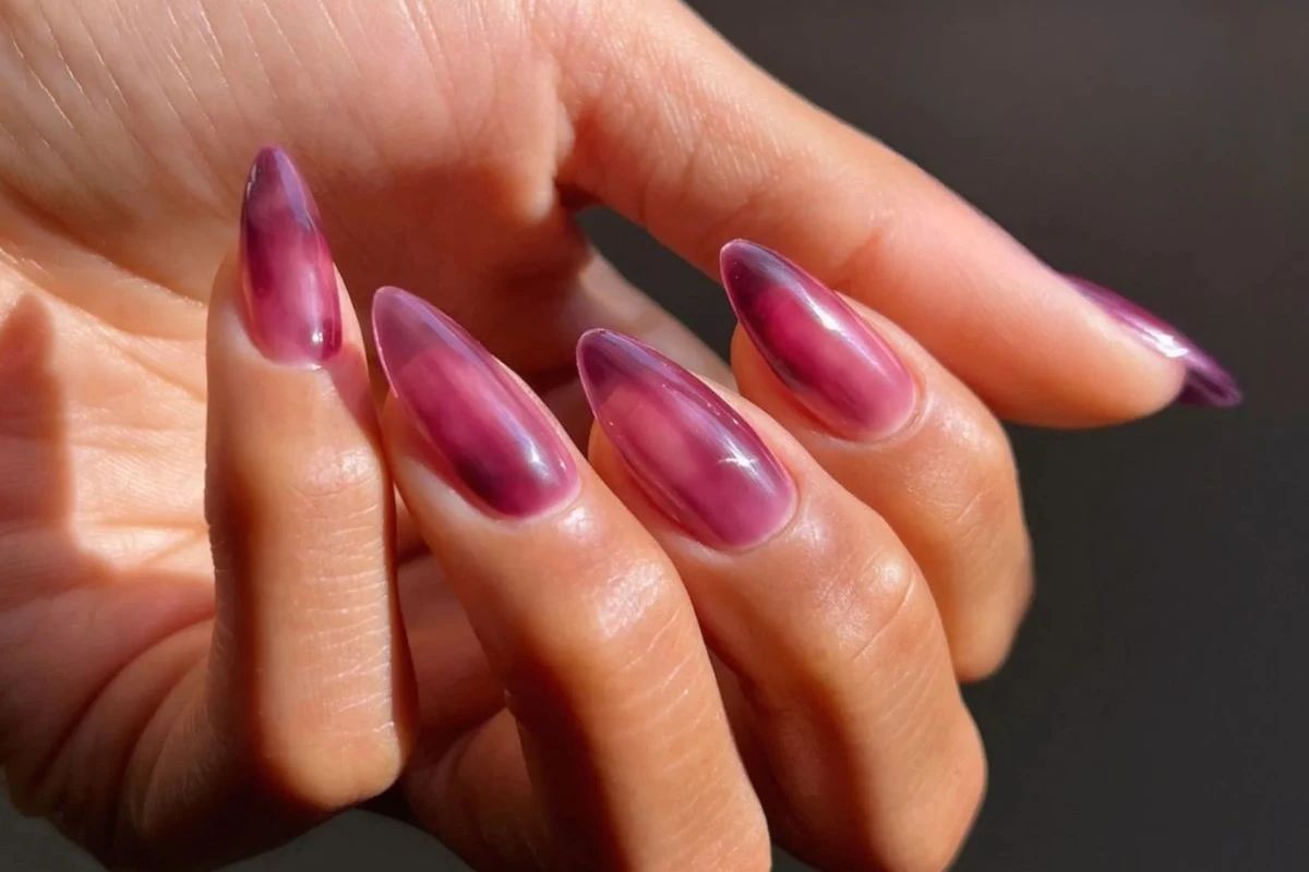grape nails