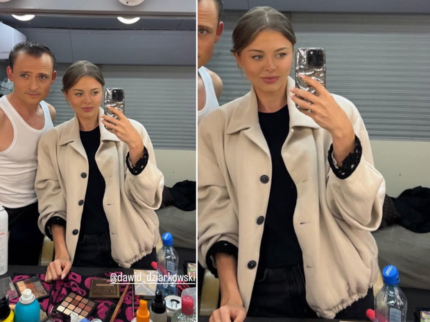 Mięciutka kurtka Joanny Opozdy w stylu "cozy chic"