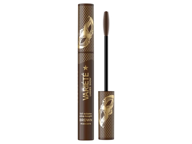 Tusz do rzęs Eveline Cosmetics Variété brązowy
