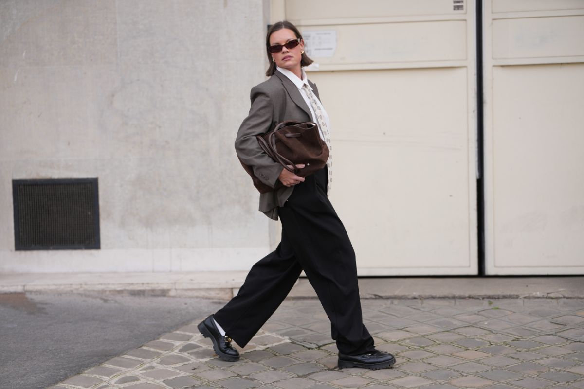 ruched loafers