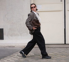 ruched loafers