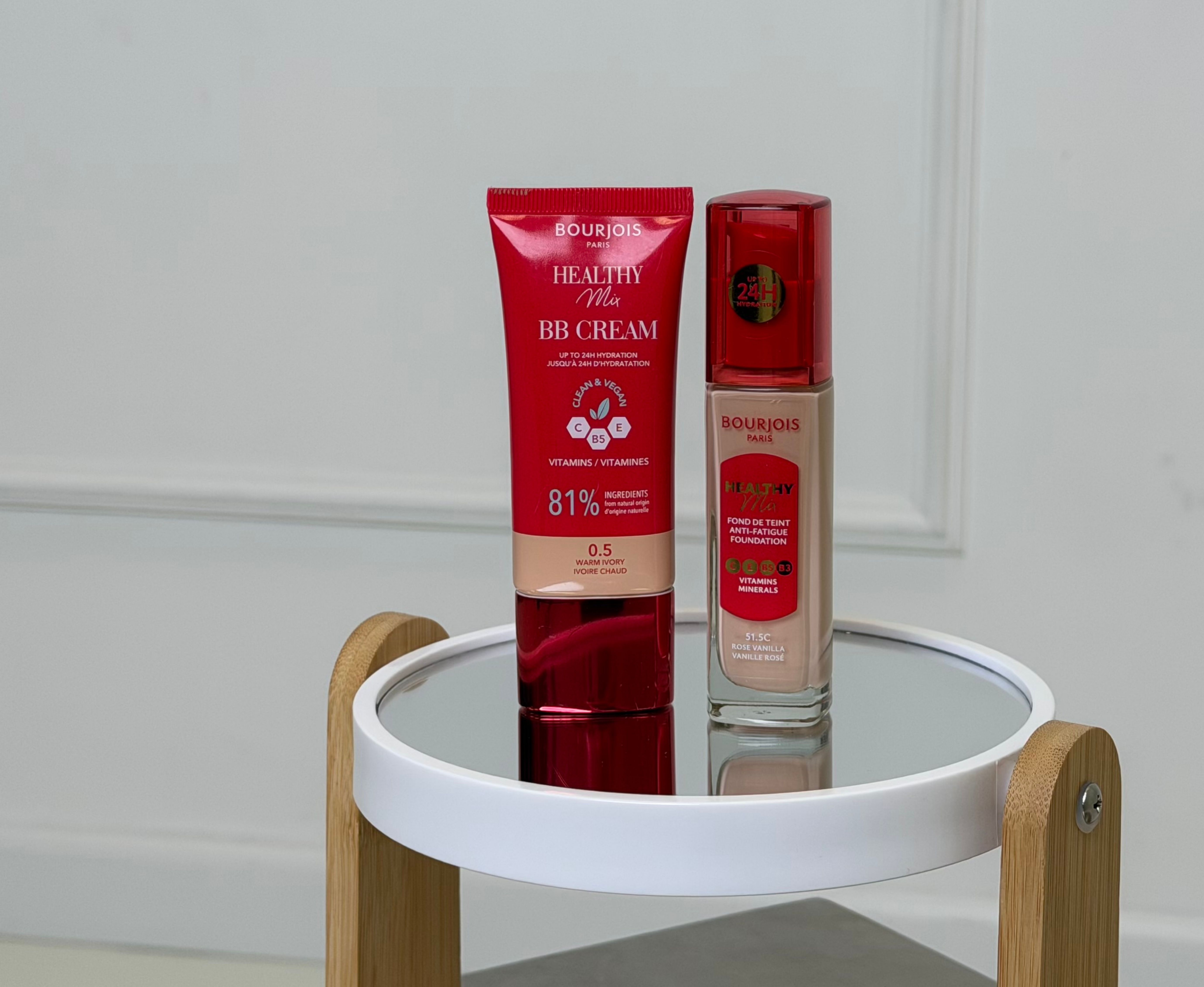 podkład i krem BB Bourjois Healthy Mix