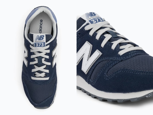 granatowe sneakersy New Balance 373