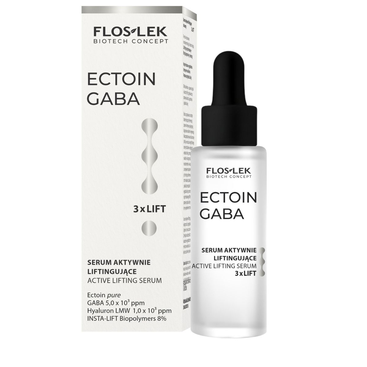 ECTOIN GABA Serum aktywnie liftingujące 3 × LIFT