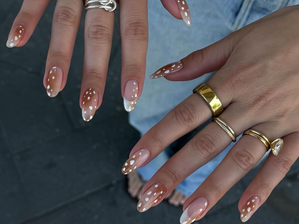 Deer print nails podbijają jesień 2026
