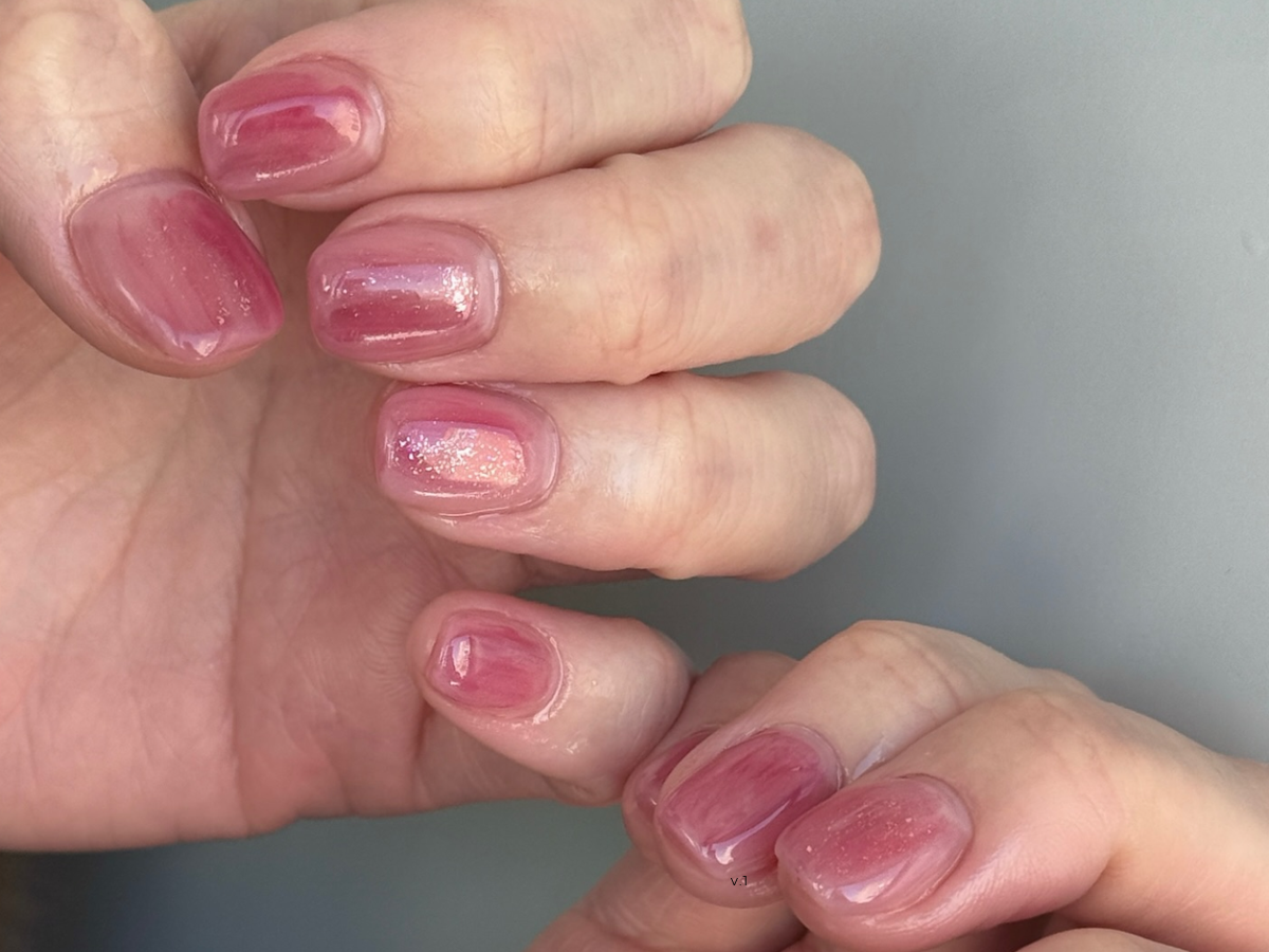 rose water nails